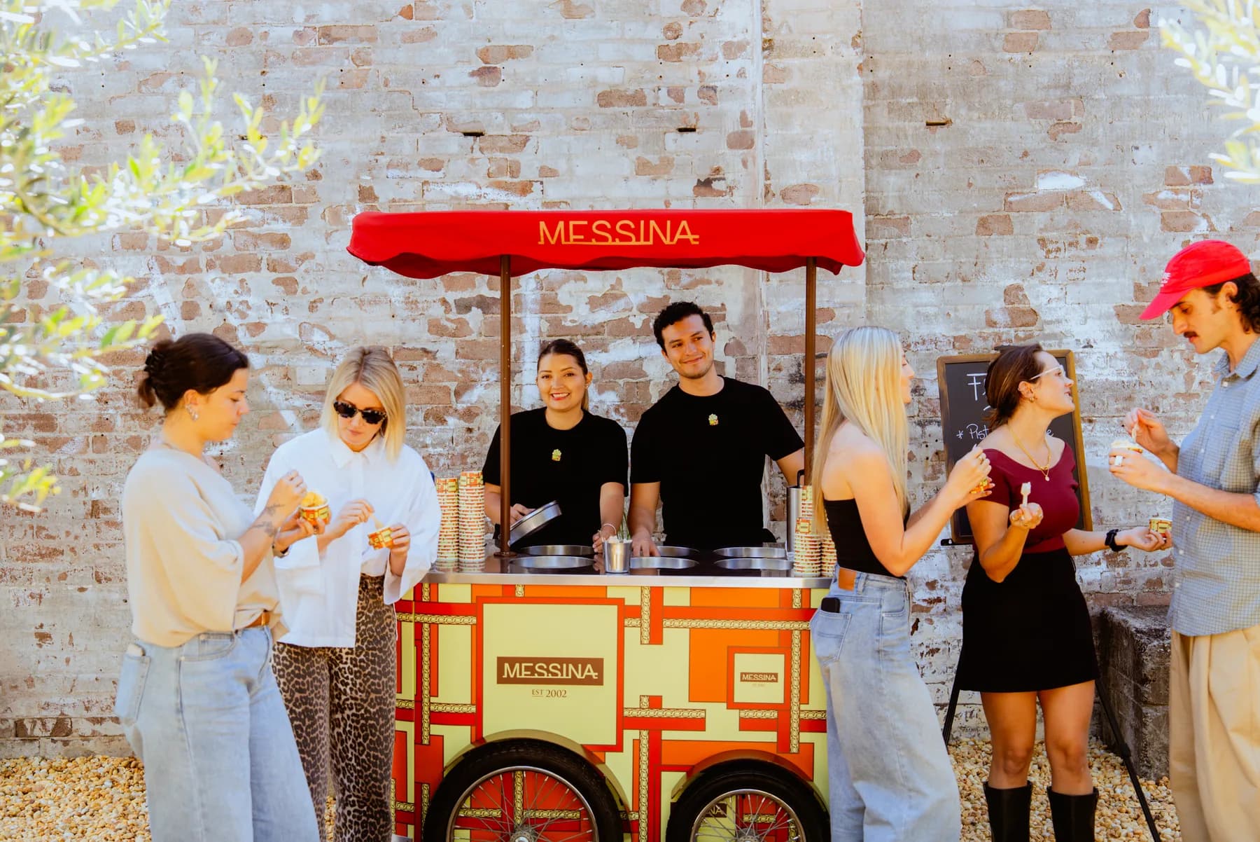 Gelato cart