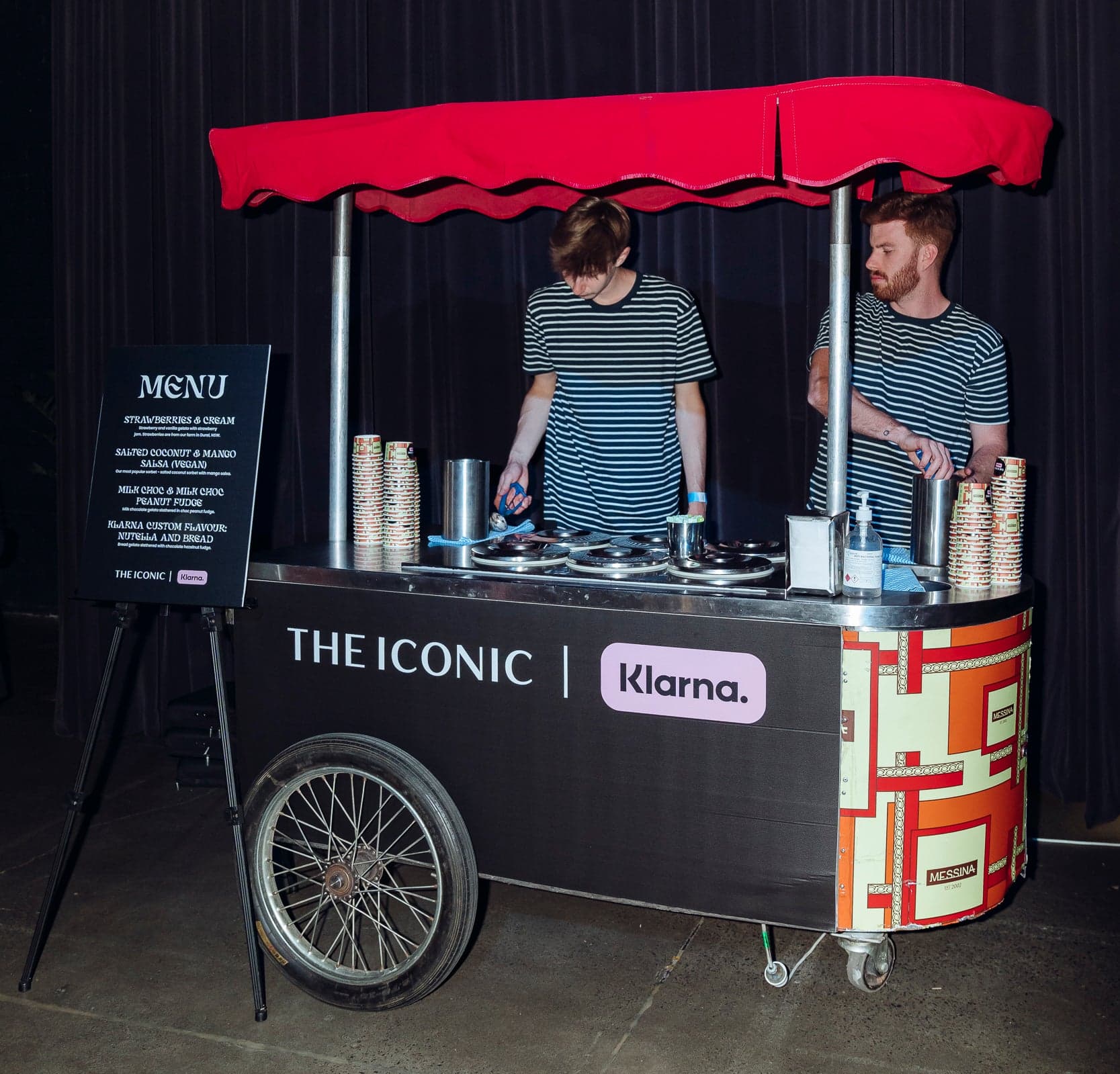 Menu branding
